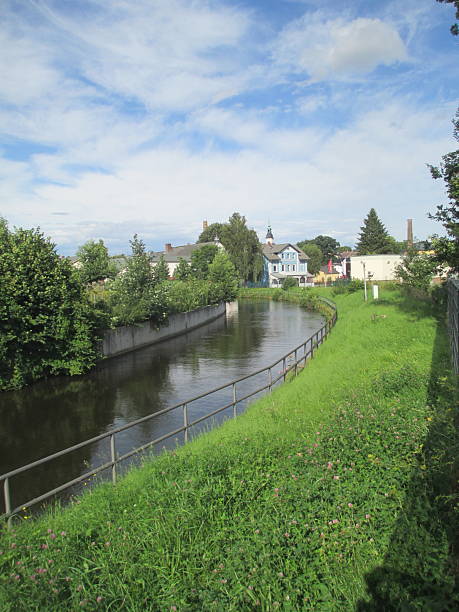istock Zschopau River flowing through Frankenberg, Saxony, Germany 2213582389