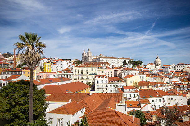 istock Alfama in Lisbon: Miradouro de Santa Luzia Viewpoint. 2213584954