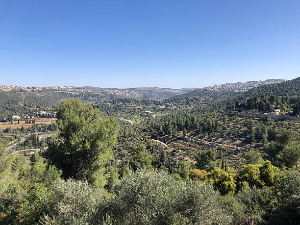istock Thursday before Easter in April in Jerusalem, Israel - View from Ein Karem. 2213590473