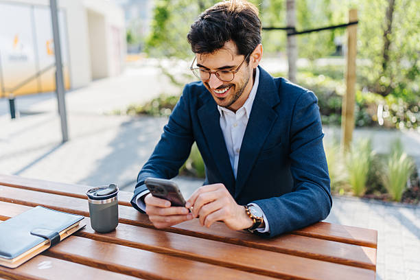 istock Young professional enjoying a break outdoors 2213598278