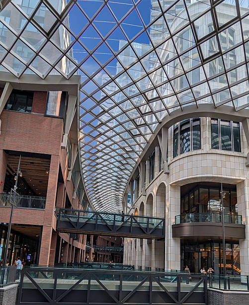 istock Beautiful mall with a striking architecture in downtown Toronto, ON, Canada 2213600070