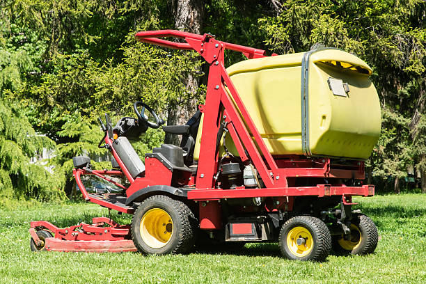 istock Professional ride on lawn mower 2213600746