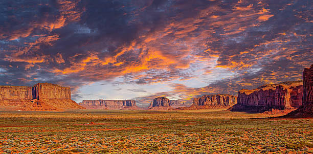 istock Monument valley sandstone buttes 2213611474