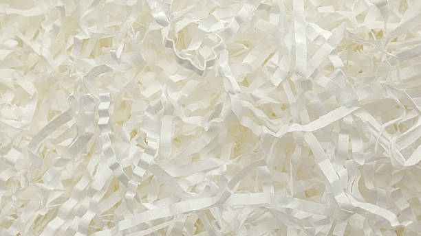 istock Eco friendly white paper wrap for product packaging parcel carton box 2213615124