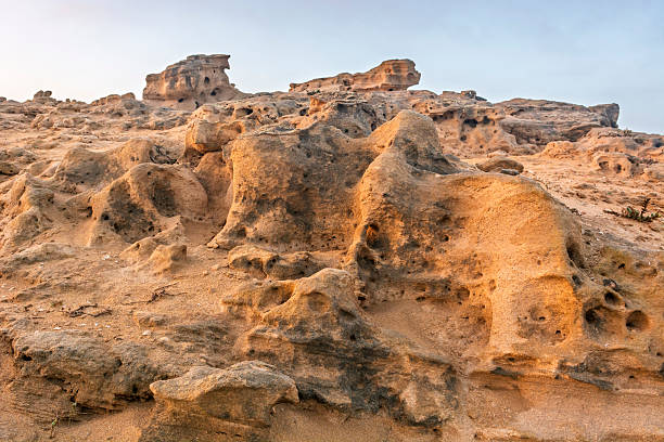 istock A rocky area with a hole in the ground 2213625192