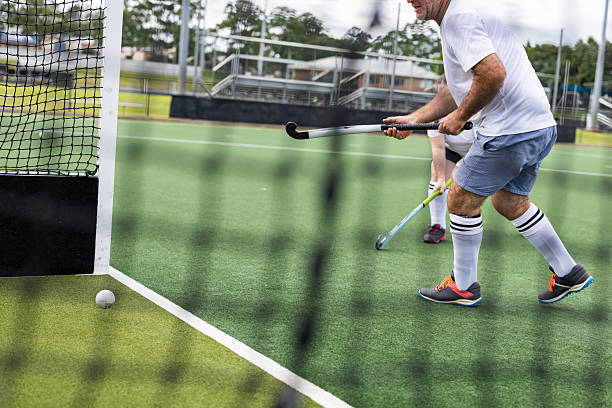 Floorball equipment - Goalkeeper helmet, stick and balls