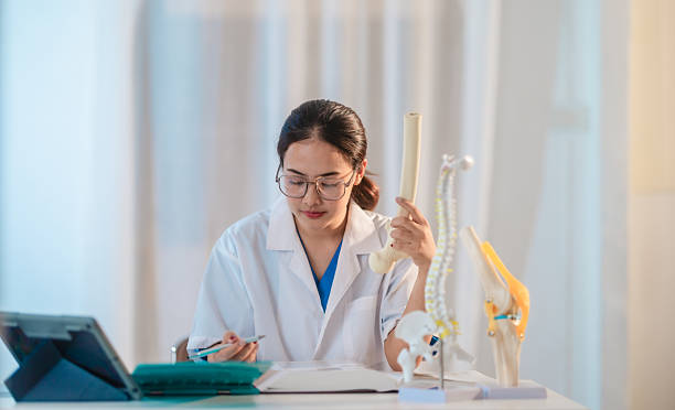 istock Asian Medical Student Studying Anatomical Model 2213637194