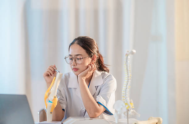 istock Asian Medical Student Studying Anatomical Model 2213637411