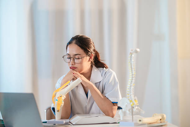istock Asian Medical Student Studying Anatomical Model 2213637583