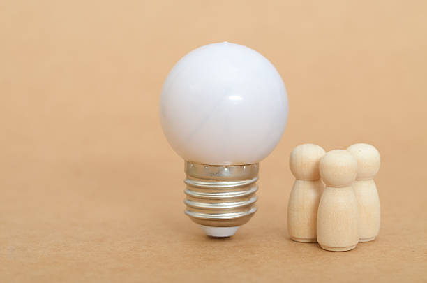 istock Bright Idea Illuminates Teamwork: Concept of Innovation and Leadership 2213643432
