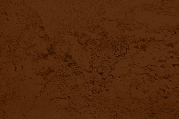 istock Blank empty grunge abstract textured dark brown coloured weathered wooden plank board, tree trunk or coal asphalt or soil texture crinkled rustic rusty vector background like soil or mud on fallow field land 2213648743