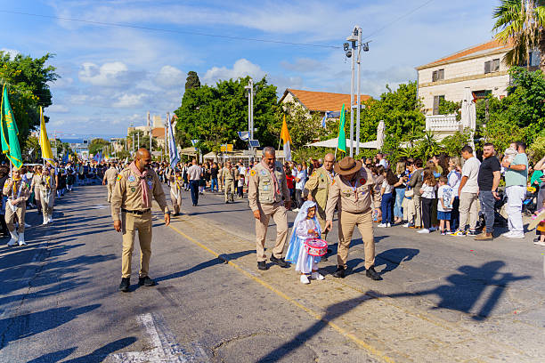 Alexandroupolis, Greece - October 28, 2015: On 28th of each October a parade is held for the anniversary of Greek rejection over Italian dictator