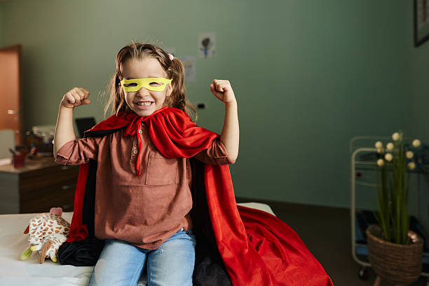istock I am a super girl! 2213658402