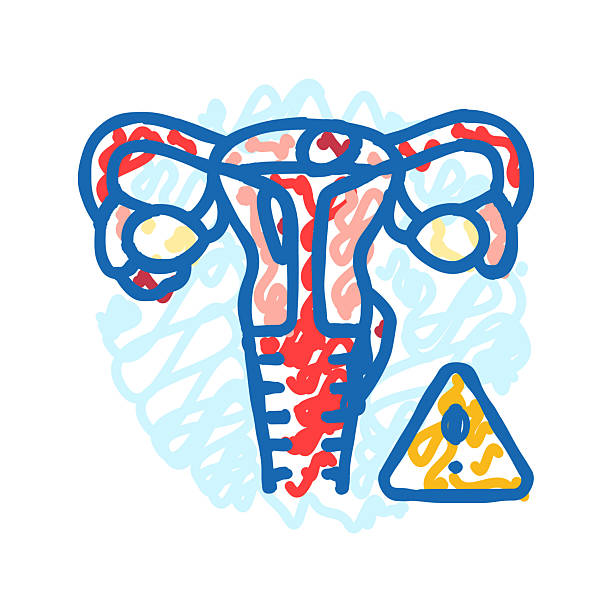 istock endometriosis woman disease icon doodle illustration 2213675161