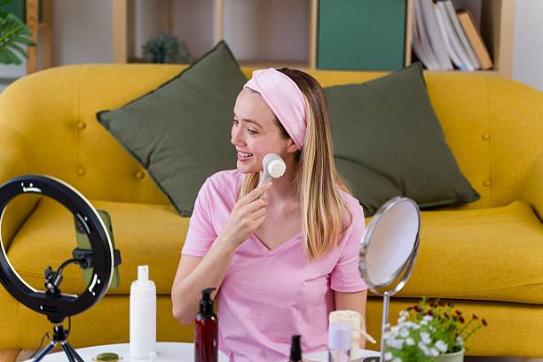 istock Young Woman Enjoying a Relaxing Skincare Routine 2213677751