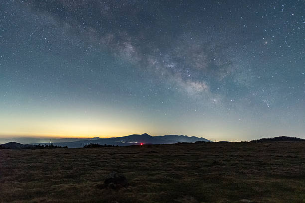 istock Milky Way on a beautiful plateau 2213681486