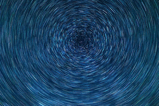 istock Star trails background with long trails - used as element 2213687275