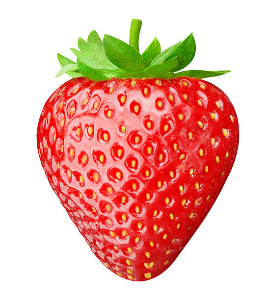 istock Strawberry isolated on white background 2213691509