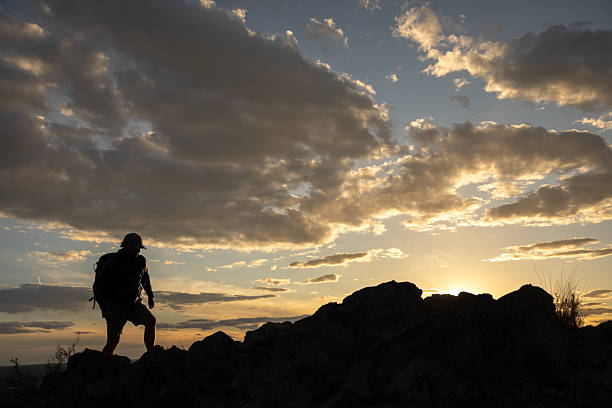 Along ridge crest, near Albuquerque, New Mexico