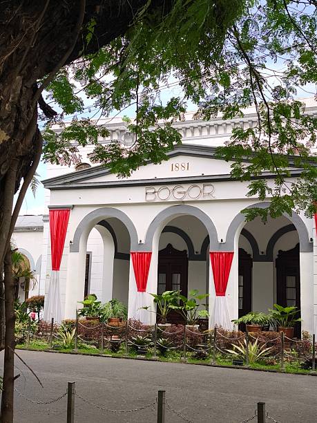 istock Bogor train station office which is an old historical building in West Java, Indonesia 2213706347