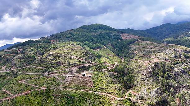 istock Mountainous winding road 2213708988