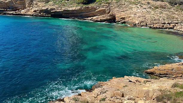 istock Beautiful Scenic Coastal View Featuring Crystal Clear Waters and Inviting Beaches 2213710024