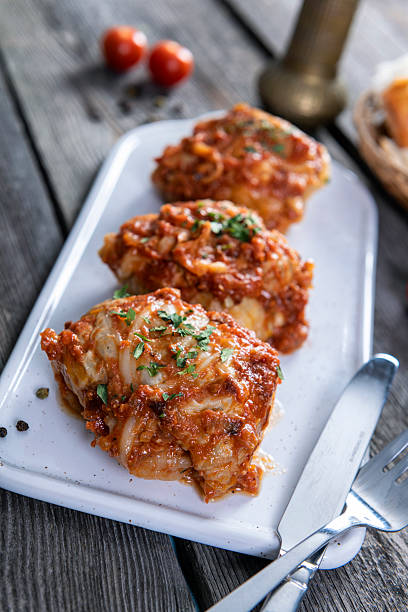 istock Stufed cabbage rolls in tomato sauce 2213712206