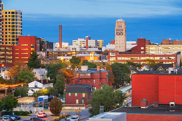istock Ann Arbor, Michigan, USA Downtown Skyline 2213722482