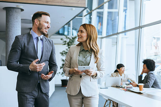 istock Business professionals deep in discussion 2213725064