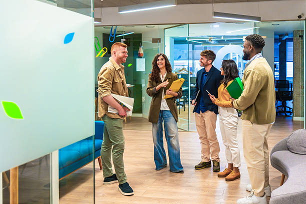 istock Startup business team discussing new project in modern office 2213730042