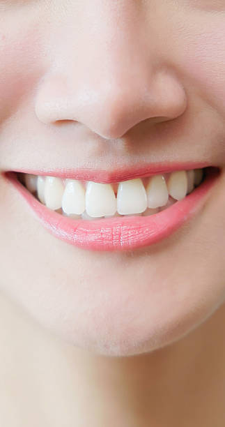 istock asian female Smile white teeth 2213746930