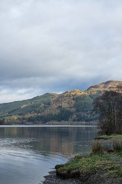 istock Tranquil Autumn Lake with Scenic Mountain View for Nature Posters 2213746937