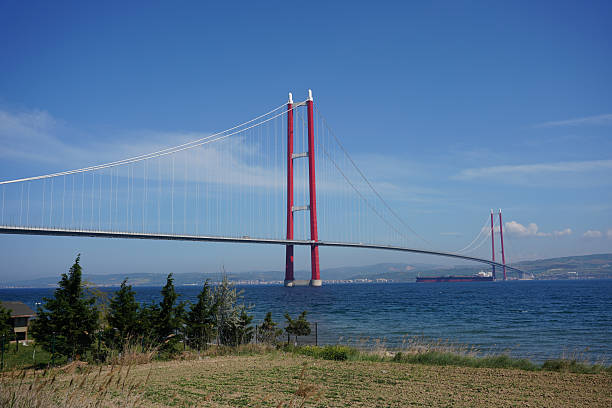 istock 1915 Canakkale Bridge in Canakkale, Turkiye 2213761540