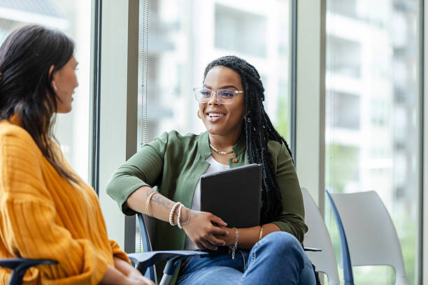 istock Two Women Having a Meaningful Conversation in Office 2213764749