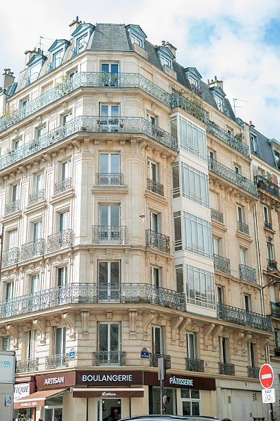 istock French architecture, Paris streets, Europe. 2213766374