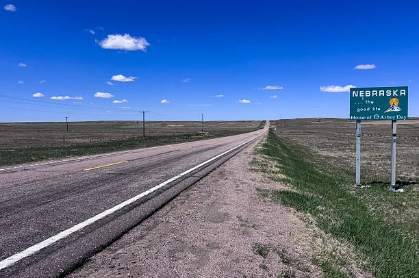 istock Welcome to Nebraska Sign 2213768925