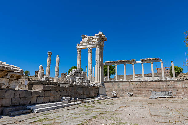 istock Pergamon Acropolis in Bergama. Izmir, Turkey. Pergamon Ancient City. 2213776020