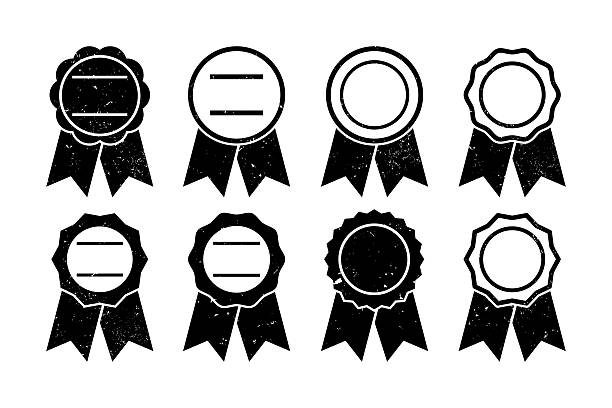 Grunge Rubber Stamp, Quality, Certified Icon Set Vector Design.