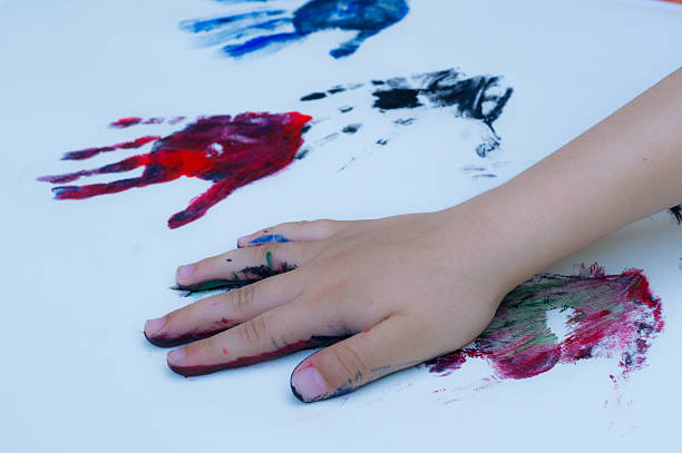 istock Painting with paints and brushes 2213794814