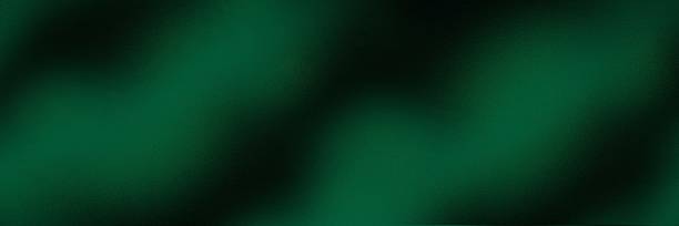 istock Black dark emerald green abstract background. Color gradient. Noise grain particle. Wave wavy line stripe. Diagonal. Light metallic shimmer glitter. Design. Wide banner. Panoramic. 2213795848