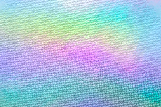 istock Holographic rainbow foil iridescent texture abstract hologram background 2213800675