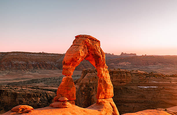 istock Delicate Arch at Golden Hour in Arches National Park 2213831401