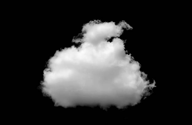 istock Clouds in the sky with black and white isolated like background with lights and patterns isolated on the image. 2213832046