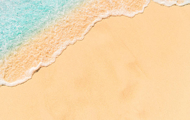 istock beautiful sandy beach, closeup, topview 2213832540