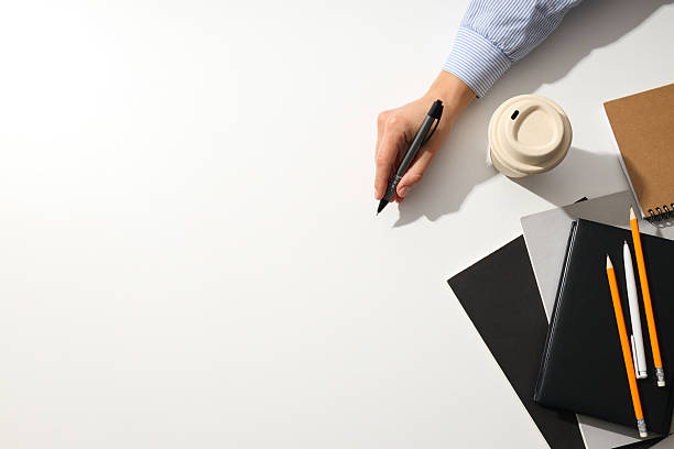 istock Businessman's hand close-up on a white background 2213839798