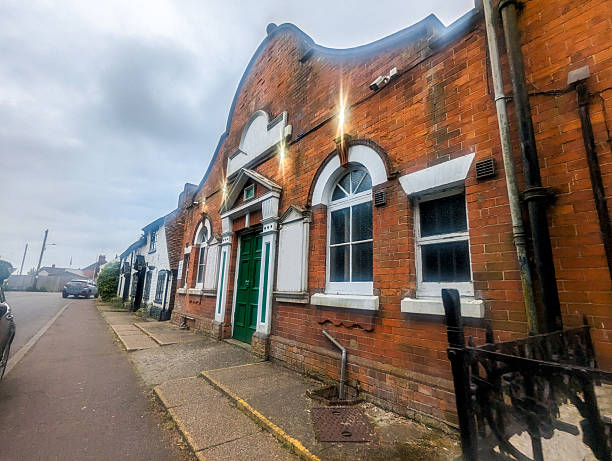 istock An Old British Wartime Hall That Still Stands As It Was Back In The Day 2213843955