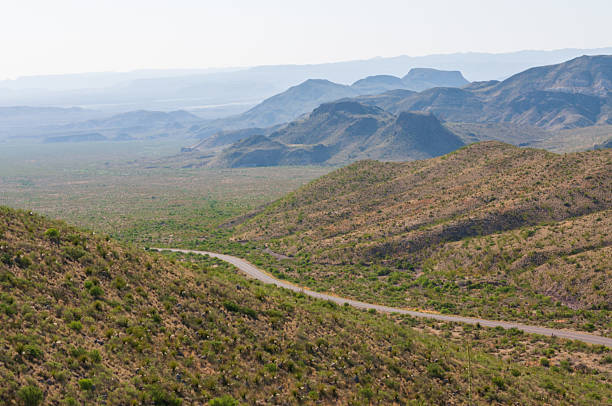 The Rio Grande River on the US/Mexico Border in Big Bend National Park, Texas