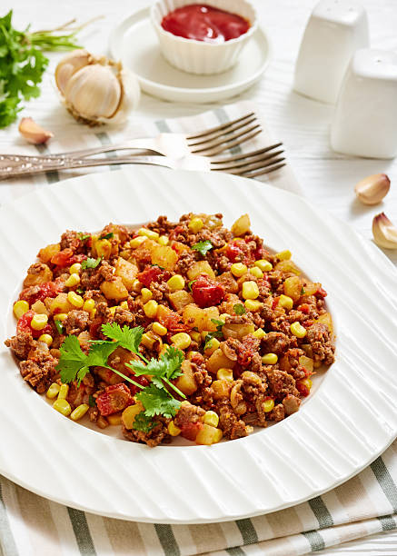 istock ground beef stew of potatoes and chopped tomatoes 2213846426