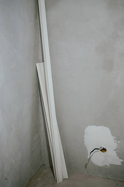 istock Renovation Scene with Wall Moldings and Wiring 2213849042