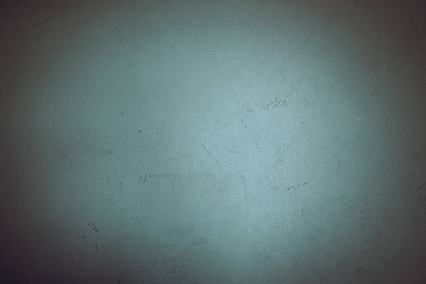 Texture of old dirty green blue wall.